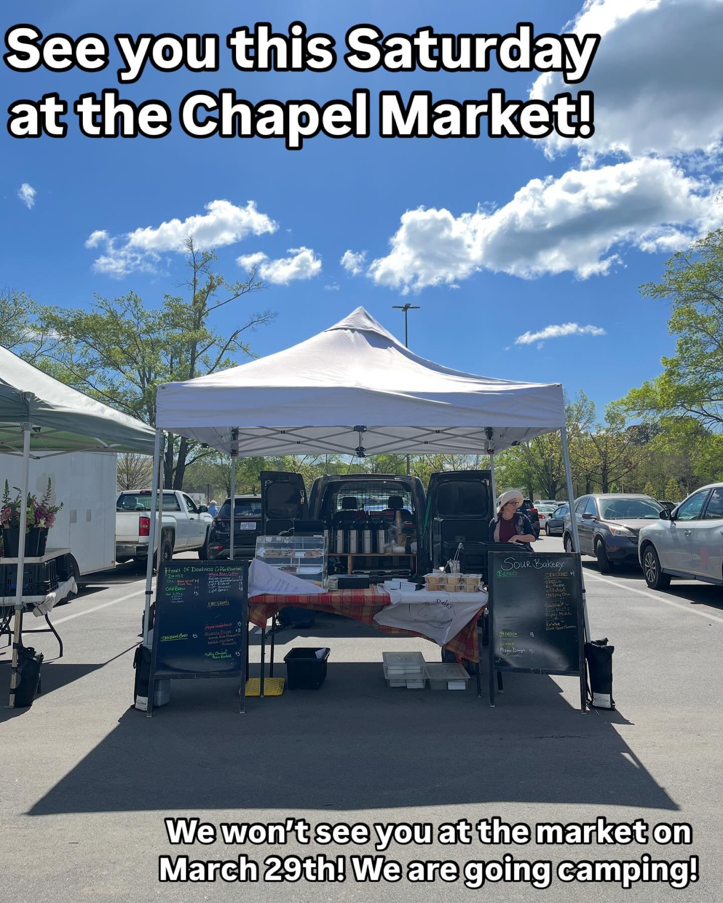 Getting ready to open our preorder store for market, but needed to let you all know: 
We will be at the @chfarmersmarket this Saturday!
We will not be at the following weeks market (march 29th)!
So be sure to pick up a little extra so you don&rsqu